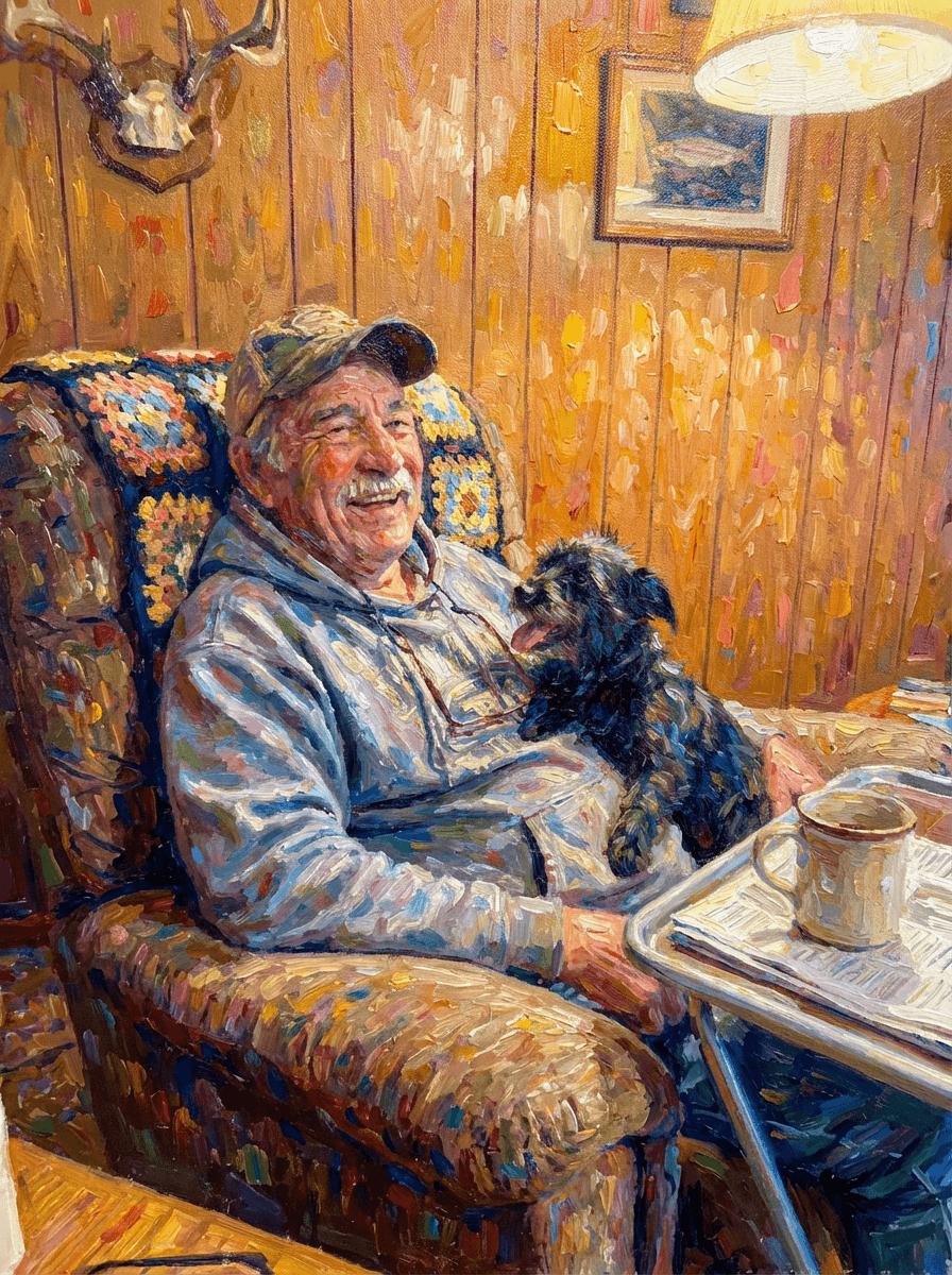 Old Man & His Dog