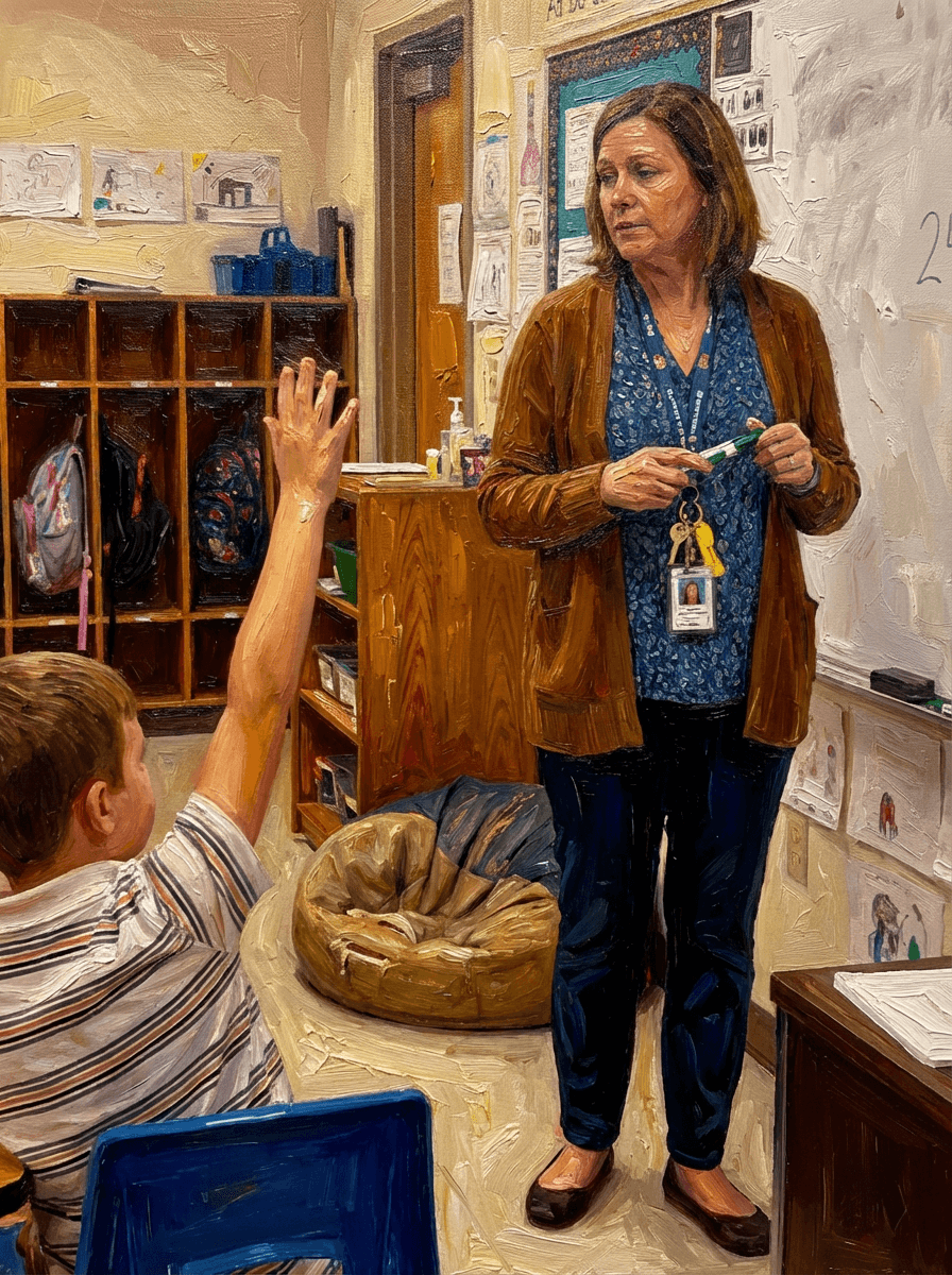 Teacher in Classroom